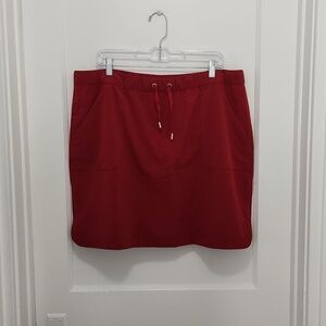 Chico's Zenergy Red Women's Skort Size 3 (US XL)